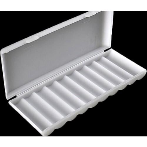 1PC 10X18650 Battery Holder Case 18650 Storage Box Holder White Hard Case Cover Battery Holder Organizer Container