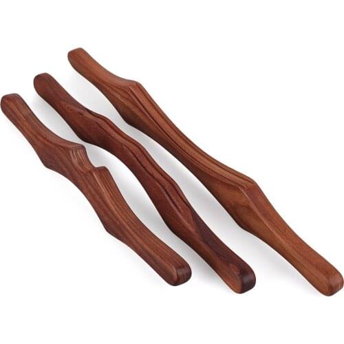 Gua Sha Massage Tool Wood Therapy Tools for Body Contour Kit Anti Cellulite Wooden Massager for Back Neck Body Lymphatic Massage