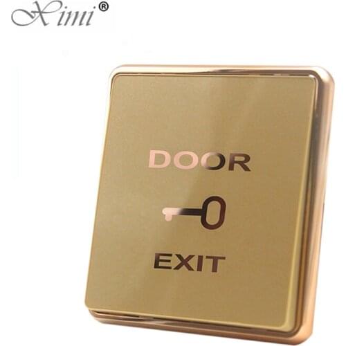 Door exit switch release button switch COM NO NC, suitable for various RFID reader access control systems and electric locks