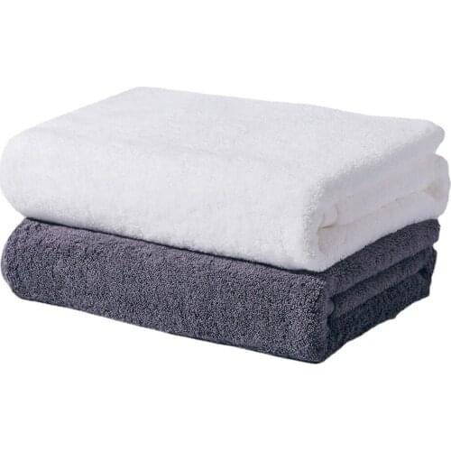 Bath Towel Pure Cotton Luxury High Quality Bath Towel Set 70x140cm Two Piece Set Soft Super Absorbent Yellow White Blue