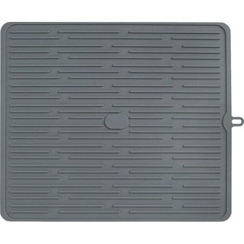 Dish Drying Mat, Drying Mat for Kitchen Counter, Dish Mat, Hot Pads for Kitchen, Heat Resistant Mat