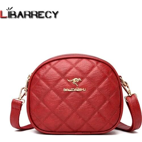 Fashion Casual Handbags Crossbody Bags for Women 2021 Ladies Luxury Designer Shoulder PU Leather Messenger Bag Bolsa Feminina