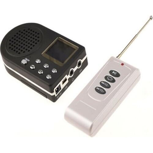 Outdoor Hunting Bird Caller MP3 Player Loud Speaker + Wireless Remote Control