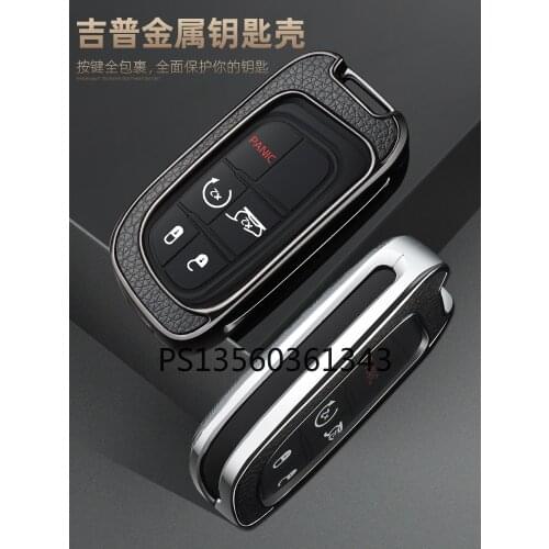 Suitable for Jeep key cover Compass Renegade Grand Cherokee COMMANDOR Cherokee car key case buckle shell