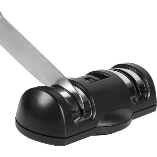 Knife Sharpener 2 Stages Professional Kitchen Sharpening Stone Grinder knives Diamond Ceramic Sharpener Kitchen Tools