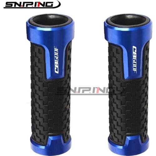 Universal 7/8'' 22MM CNC Motorcycle Handle Grips Racing Handlebar Grip FOR HONDA VTX1300 CBR250 CB650F CB600F CB600 F