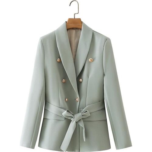 2021 New Spring Summer Women Female Sexy Polyester Blazer Brand Blouse Outwear Womens Suit