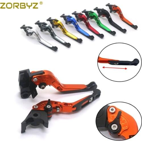 ZORBYZ Motorcycle CNC Folding Extend Adjustable Brake Clutch Levers For Kawasaki Z900 Z650 2017 2018