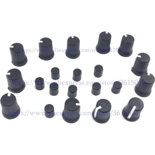 10pcs/lot Rotary Control Knob Black color fit For Pioneer XDJ-RX R1 RZ AERO DJM-T1 S9 DIY DJ