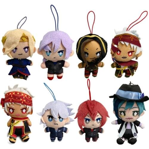 10cm Vil Azul Plush Twisted Wonderland Plush Toy Leona Kingscholar Soft Stuffed Dolls for Boys Peluche Plush Keychain