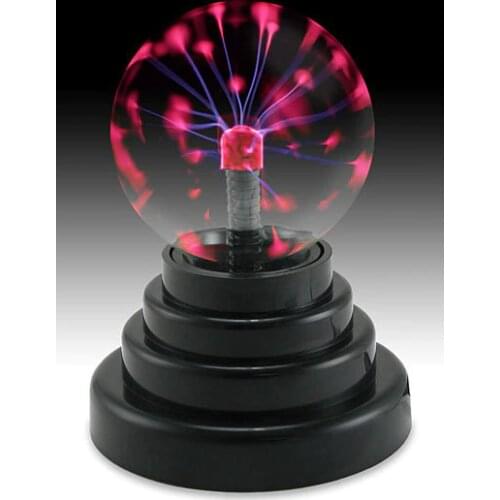 3" USB Plasma Ball educational toy Electrostatic Sphere Light Magic Touch Sensitive Lights