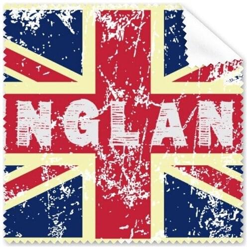 5 Pcs UK England Landmark Flag Mark Illustration Pattern Glasses Cloth Cleaning Cloth Phone Screen Cleaner