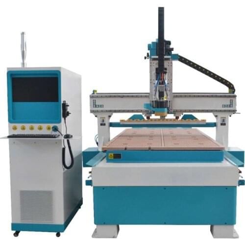 HQD 9kw automatic linear tool changing wood cnc router 1325