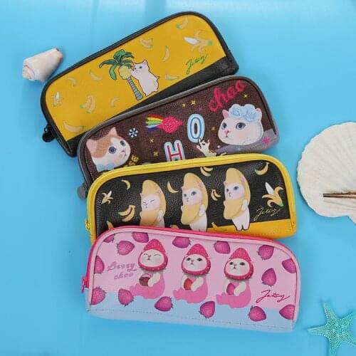 Banana Pencil Case Animal Cat Estuche Escolar Kalem Kutusu Pencilcase Estuche Estuches Para El Colegio Cute Astuccio Kalem Kutu