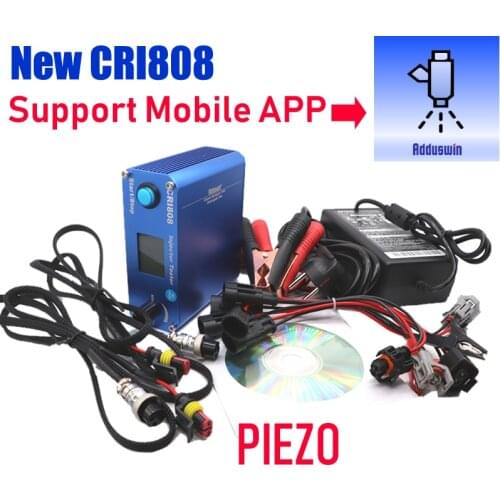 CRI808 Diesel Bluetooth common rail injector tester,electromagnetic and piezo injector tools support Android/windows software