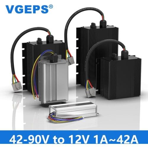 DC-DC isolated 48V60V72V to 12V step-down module 42V-90V to 12V car power converter