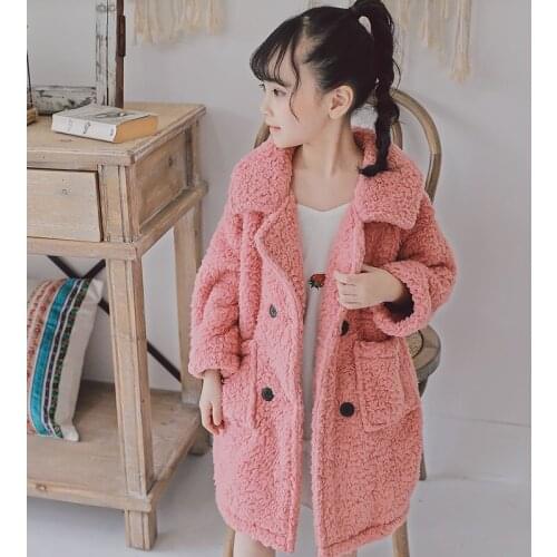 Childrens Pyjamas Fall Winter Girls Coral Velvet Thickened Flannel Household Coat Clothes Kids Soft Coral Fleece Outerwear P127