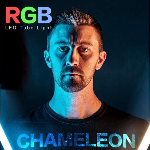 DF chameleon RGB LED tube light Colourful Special effects film photography Hold lamp for Video youtube live stream