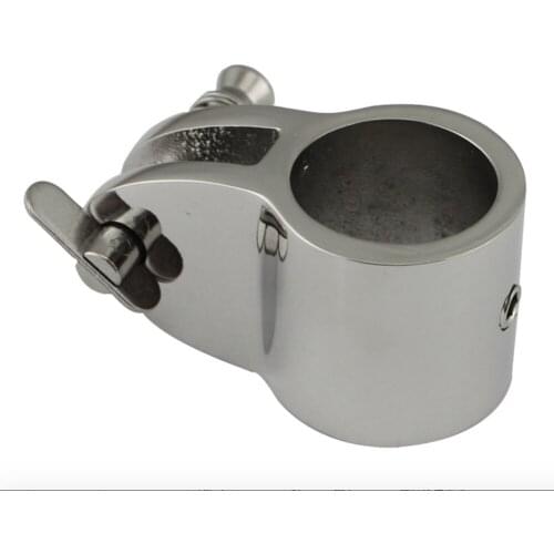 Stainless Steel 316 Spring-pull Sliding Sleeve Sliding Sleeve Yacht Awning Accessories 1"