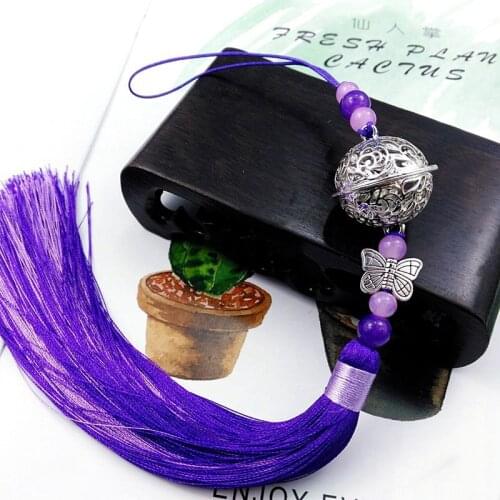 2Pcs Chinese Classical Bells Tassel Pendant DIY Craft Pendant Clothes Hair Accessories Handmade Home Decor Parts jewelry Fringe