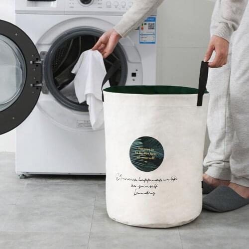 Large Capacity Clothes Container Dirty Clothes Basket Clothes Laundry Hamper Toy Storage Box Household Foldable Laundry H88F