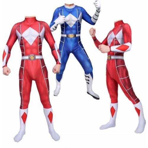 Adult Kids Power Samurai Sentai Shinkenger Rangers Costume Superhero Cosplay Halloween Birthday Party Zentai Suit Jumpsuit