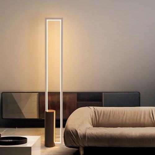 Nordic led crystal lampara de pie floor lamp bamboo metal tripod lamp