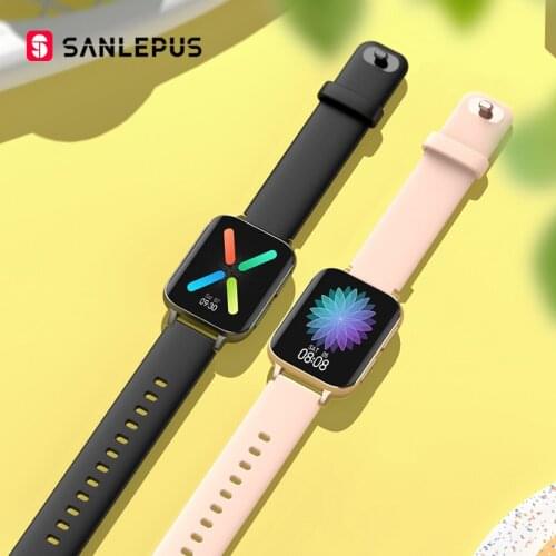 SANLEPUS 2021 NEW Make Calls Smart Watch Men Women Waterproof Smartwatch MP3 Player Watches For OPPO Android Apple Xiaomi