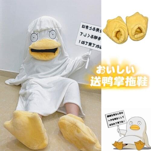 Anime Gintama Silver Soul Elizabeth Cosplay Pajamas Flannel Home Clothes Warm Sleepwear Nightgown Robe Dress Halloween Outfit