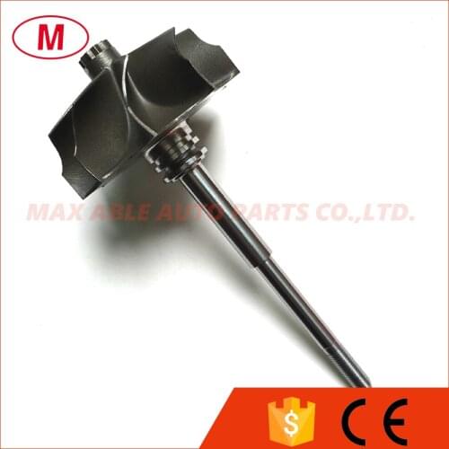 TD06SL2R Journal bearing 54.00X61.50mm 9 blades reverse rotation Turbo Turbine Shaft /Turbine Shaft&Wheel/Turbine wheel