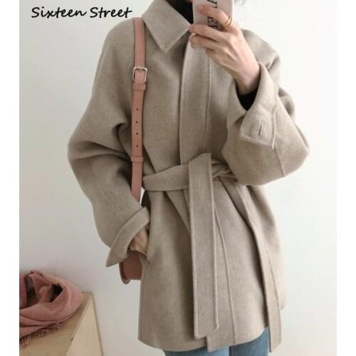SIXTEEN STREET Women's Coats With A Belt
