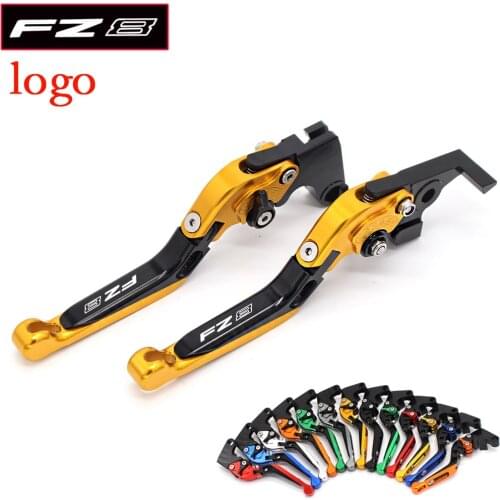 CNC Folding Extendable Motorcycle Brake Clutch Levers For Yamaha FZ8 FZ 8 2011 2012 2013 2014 2015