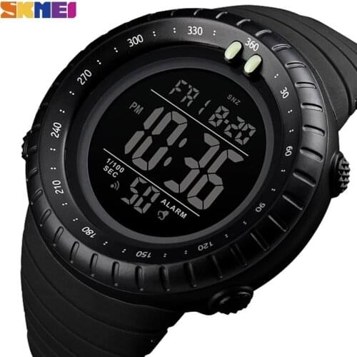SKMEI Mens Watch Sport Watch Outdoor Military Army Stopwatch 1420 led Digital Waterproof Wristwatches for Male relogio masculino