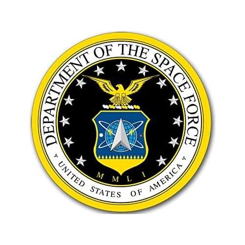 Reflective Car Sticker Cover Scratches Waterproof American Vinyl Round Yellow White Black Department of The Force Sticker Space