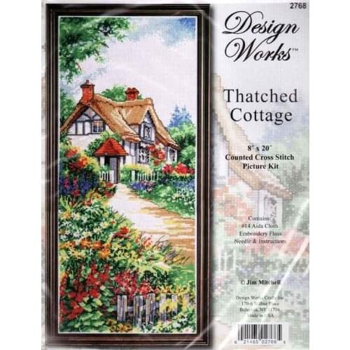 Top Quality special beautiful lovely counted cross stitch kit tratched cottage house home