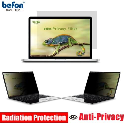 Befon 12 Inch Privacy Filter Screen Protective film for Widescreen 16:10 Laptop Notebook Screen Protector 261mm * 163mm