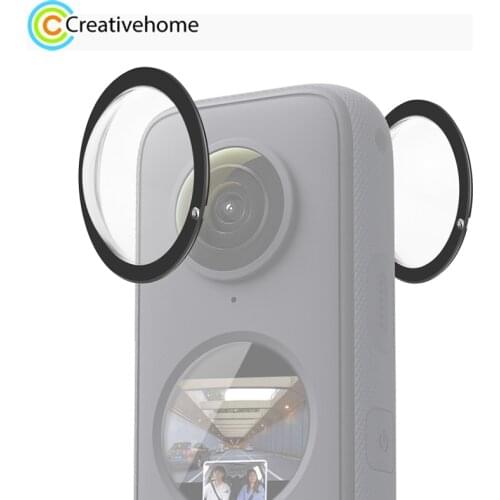 PULUZ Lens Guard PC Protective Cover for Insta360 One X2 (Black)