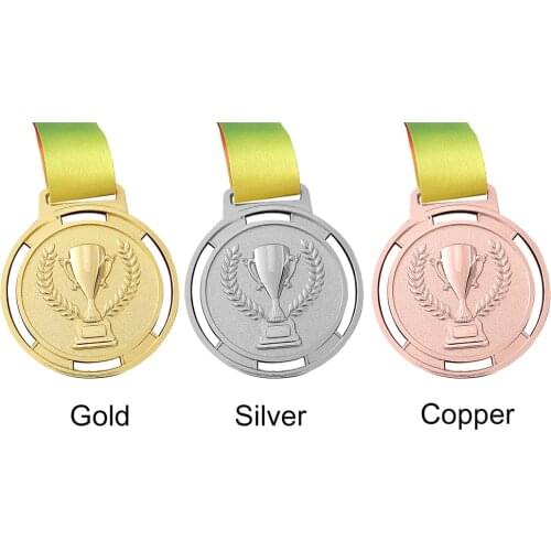 Gold Silver Bronze Award Children Medal Winner Reward Badge Kids Game Prize Kids Children Winners Medals Sports Day Party