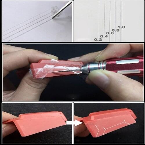 5 Blade Replacement +Gundam Military Model Remodeling Tool Detail Engraving Precision Knife