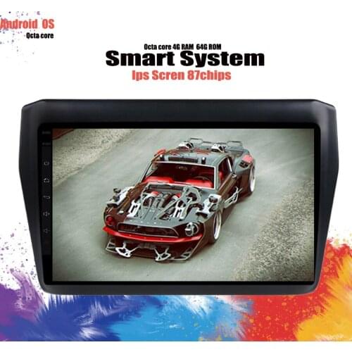 Octa Core 9" Android 10.0 Car Radio Multimedia dvd player For suzuki swift 2017-2019 stereos gps navigation video navi