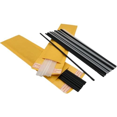 Black/White length 25cm ABS/PP/PPR plastic welding rods for car bumper repair tools hot air welder machine gun