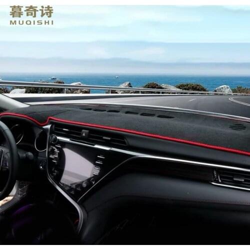 For Toyota Camry Car Dashboard Cover Dash Mat Dash Pad Sun Shade DashMat 2018 2019 2020 Car Styling Interior Accessories