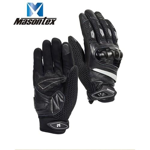 MASONTEX Wholesale Dropshipping Motorcycle Gloves Safety Comfortable Extreme Sports Guard Breathable Outdoor Race Driving Gloves