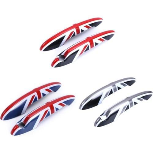 2pcs/Car Exterior Door Handle Cover Stickers Decal For BMW For Mini Cooper JCW R55 Clubman R56 R57 R58 R59 F55 F56 F60