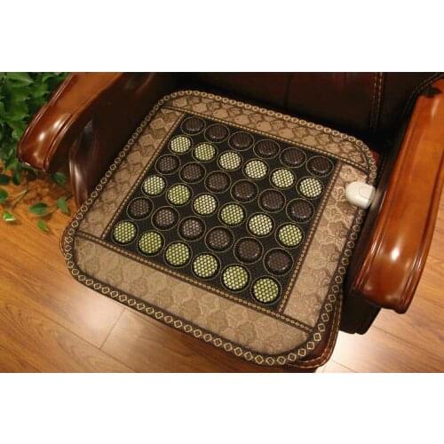 Jade cushion ms tomalin electrical electrical heating office boss chair cushion sofa cushion for leaning on 45 * 45 cm