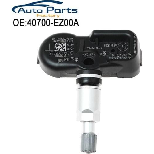 New Tire Pressure Monitoring Sensor For Nissan 433 MHz 40700-EZ00A 40700EZ00A TPMS Sensor PMV-CA14