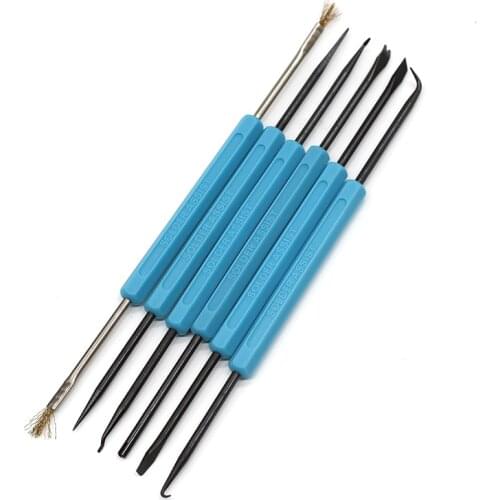 Soldering Solder Iron Hot Air Gun Welding Assist Disassemble Tool For BGA Electronic components Repair PCB Cleaning Kit Set