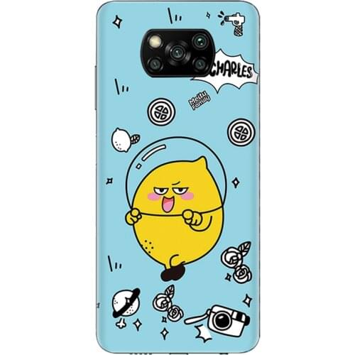 Cartoon Pattern 3M Film for POCO X3 NFC Case Decal Skin Film for Xiaomi Poco X3 Pro Cover Protector Anti-scratch Durable Sticker