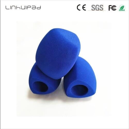 Customize logo triangle Interview microphone Windscreen Handheld windshield Inside Diameter: 4 CM (about .1.57") 3 Color