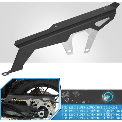 For 1290 Super Adventure /R/S/T 2017 2018 2019 2020 2021 Chain Guard Motorcycle Chain Guard Cover Protector Motorbike Accessorie